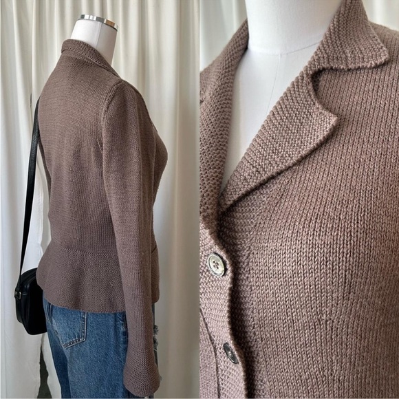 Vintage Marion Foale cardigan wool sweater. - Picture 7 of 8